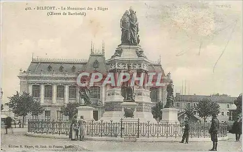 Cartes postales Belfort Le Monument