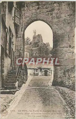 Cartes postales Le Puy La Porte St Georges Mon hist