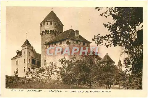 Ansichtskarte AK Env d'Annecy Lovagny Chateau de Montrottier