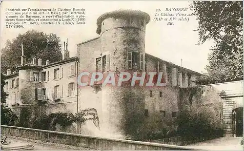 Ansichtskarte AK Bayonne Le Chateau Vieux