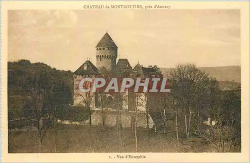 Cartes postales Chateau de Montrottier pres d'Annecy Vue d'Ensemble