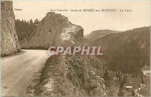 Ansichtskarte AK Jura Touriste Route de Morez aux Rousses Le Turu