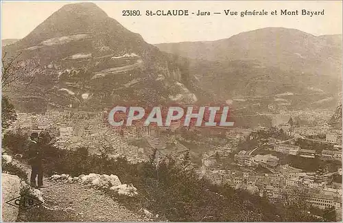 Cartes postales St Claude Jura Vue generale et Mont Bayard