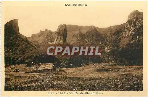 Cartes postales L'Auvergne Vallee de Chaudefour