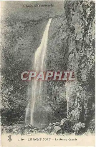 Cartes postales Le Mont Dore La Grande Cascade