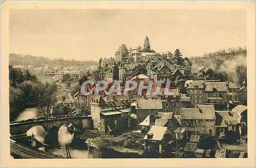 Ansichtskarte AK Uzerche Correze Vue panoramique