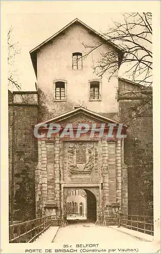 Cartes postales Belfort Porte de Brisach