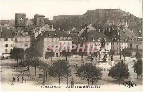 Cartes postales Belfort Place de la Republique