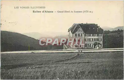 Ansichtskarte AK Ballon d'Alsace Grand Hotel du Sommet