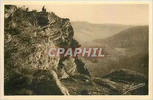 Ansichtskarte AK Les Roches d'Oetre et la Vallee de la Rouvre