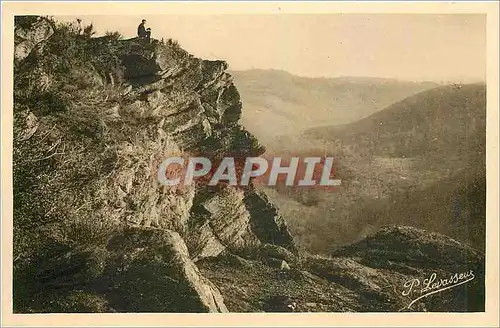 Cartes postales Les Roches d'Oetre et la Vallee de la Rouvre
