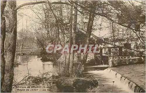 Ansichtskarte AK Environs de Brunoy Moulin de Jarcy Les Iles