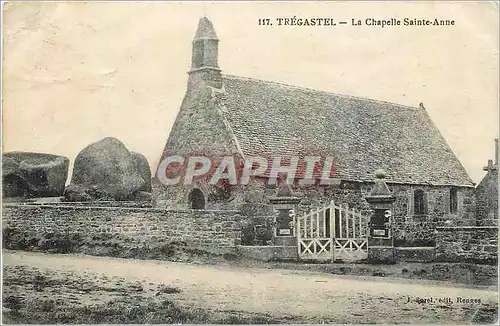 Ansichtskarte AK Tregastel La Chapelle Sainte Anne