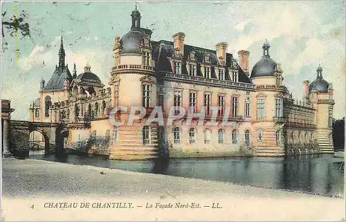 Ansichtskarte AK Chateau de Chantilly La Facede Nord Est