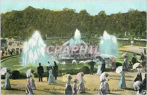 Cartes postales Jardins de Versailles Bassin de Latone