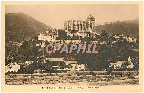 Cartes postales St Bertrand de Comminges Vue generale