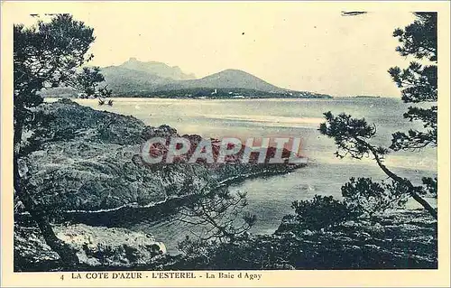 Cartes postales La Cote d'Azur L'Esterel La Baie d'Agay