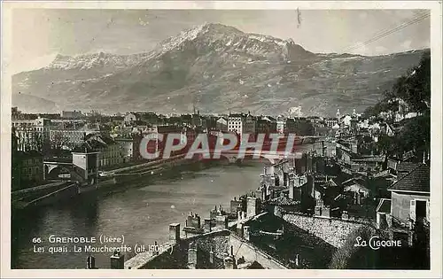 Cartes postales Grenoble Isere Les Quais La Moucherotte