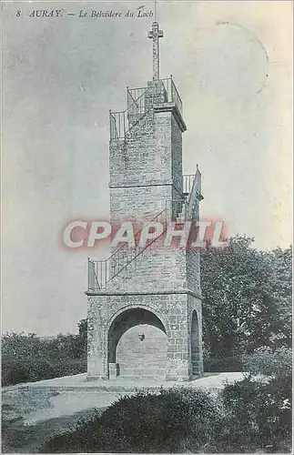 Cartes postales Auray Le Belvedere du Loch