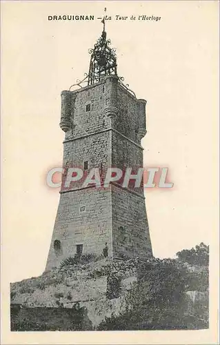 Cartes postales Draguignan La Tour de l'Horloge