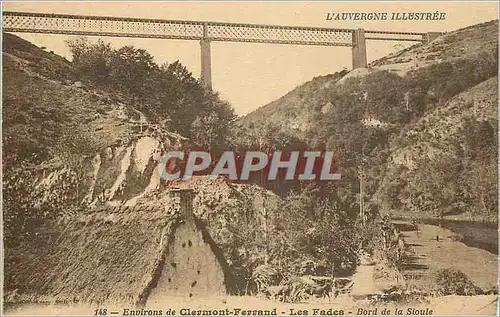 Ansichtskarte AK Environs de Clermont Ferrand Les Fades Bord de la Sioule