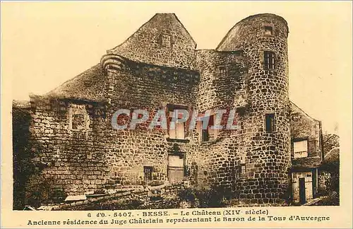 Cartes postales Besse Le Chateau