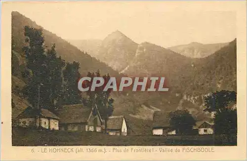 Cartes postales Le Hohneck Plus de Frontiere Vallee du Fischbodle