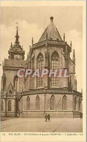 Cartes postales Colmar Cathedrle Saint Martin L'Abside