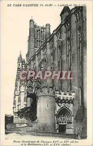 Cartes postales Le Tarn Cathedrale Ste Cecile