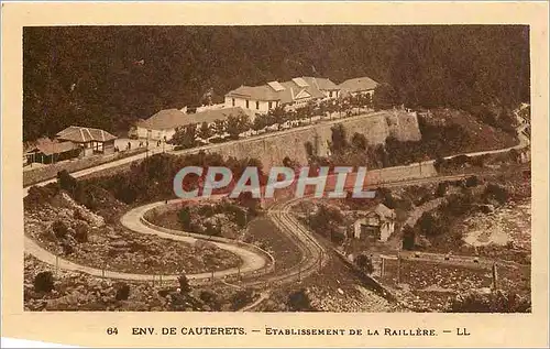 Cartes postales Env de Cauterets Etablissement de la Raillere