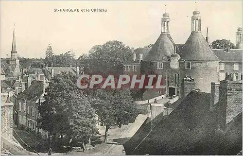 Cartes postales St Fargeau et le Chateau