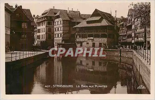 Cartes postales Strasbourg Le Bain aux Plantes