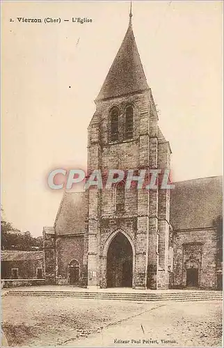 Ansichtskarte AK Vierzon Cher L'Eglise