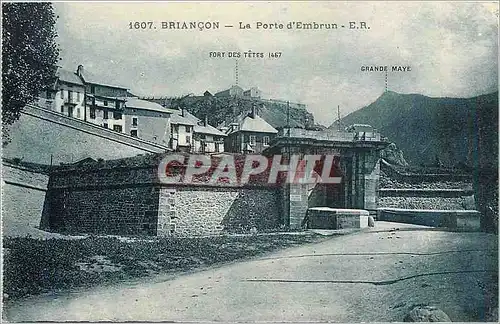 Cartes postales Briancon La Porte d'Embrun Fort des Tetes