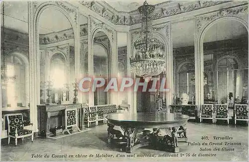 Cartes postales Versailles Palais du Grand Trianon Salon des Glaces