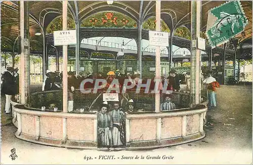 Cartes postales Vichy Source de la Grande Grille