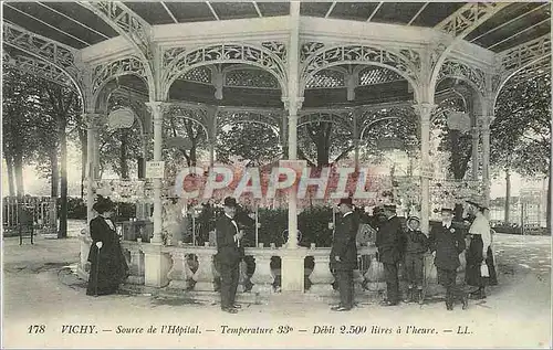 Cartes postales Vichy Source de l'Hopital