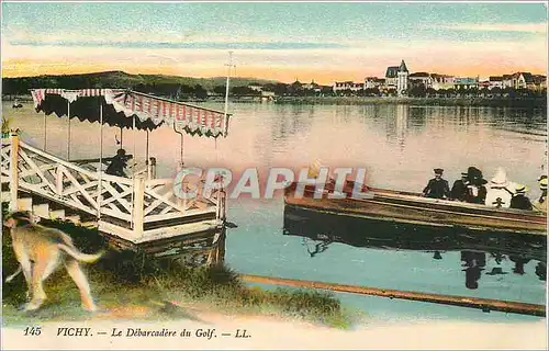 Cartes postales Vichy Le Debarcadere du Golf Bateau