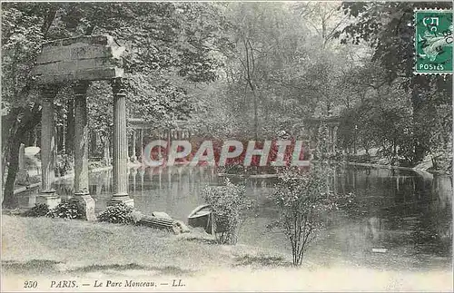 Ansichtskarte AK Paris Le Parc Monceau