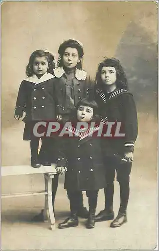CARTE PHOTO Enfants