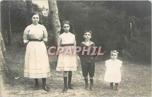 CARTE PHOTO Enfants