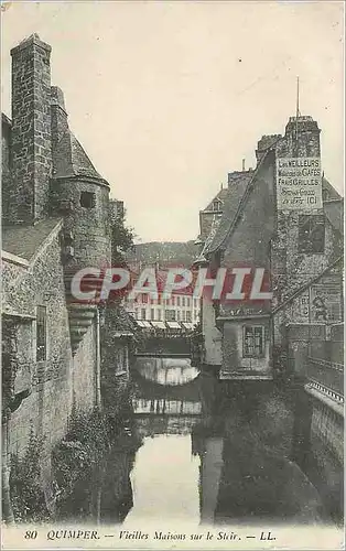 Cartes postales Quimper Vieilles Maisons sur le Steir