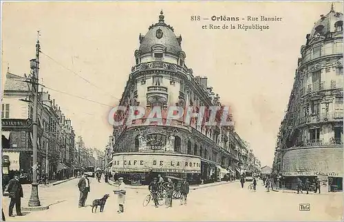 Cartes postales Orleans Rue Bannier et Rue de la Republique