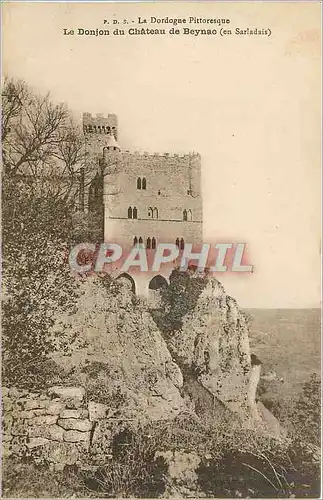 Cartes postales Le Donjon du Chateau de Beynac