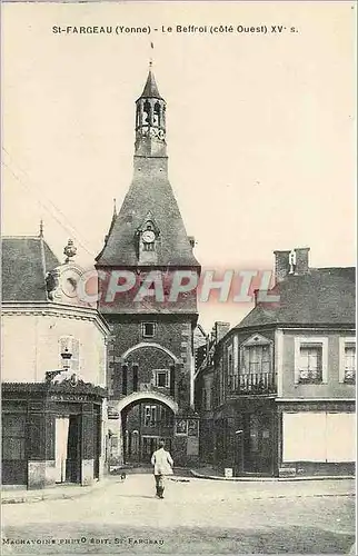Cartes postales St Fargeau Yonne Le Beffroi