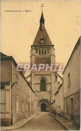 Cartes postales Lorris Loiret Eglise