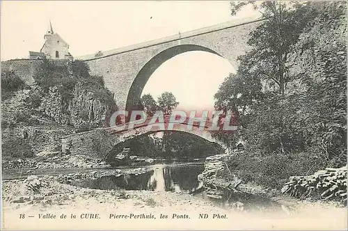 Cartes postales Vallee de la Cure Pierre Perthuis les Ponts