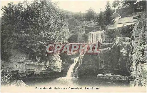 Cartes postales Excursion du Herisson Cascade du Saut Girard