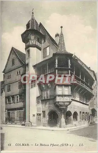 Cartes postales Colmar La Maison Pfister