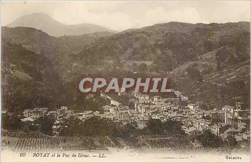 Cartes postales Royat et le Puy de Dome